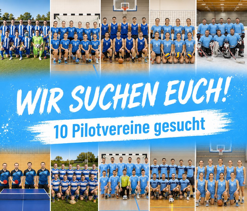 10 Pilotvereine gesucht – verschiedene Sportvereine für PLAYARA Vereinssoftware Pilotprogramm